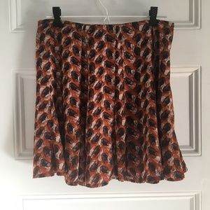 Forever 21 Flowy Skater Skirt